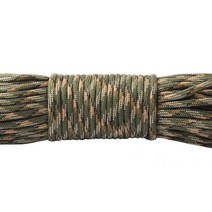 미니트레일러 폴딩 웨건 캠핑 텐트 카트 CAMPINGSKY-파라코드 4mm 100ft 550 파라코드 낙하산 코드 끈 밧줄 하이킹 캠핑용, [01] 100feet, [08] 4 army green camo