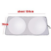 자동차 햇빛 가리개 자동차 햇빛 가리개 15070cm 앞 유리 커버 양산 uv 보호