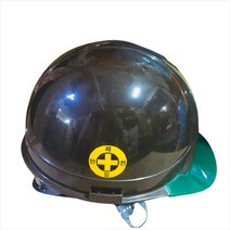 유신 경보기내장형 안전모 차양안전모 유신절연모 절연모자 안전모자 경보기안전모, 밤색, 1개