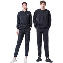 브랜드없음 땀복 크루넥 세트