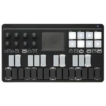 KORG 클래식 USB무선 올인원 모바일 MIDI 키보드 nanoKEY Studio 음악 제작 DTM A4 사이즈 컴팩트 설계로 운반에 최적 곧 시작할 수 있는 소프트웨어 라이센스 포함 25열쇠