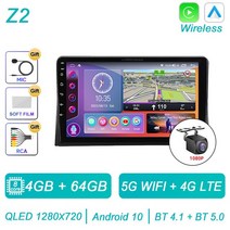 폭스바겐 자동차 멀티미디어 플레이어 라디오 비디오 내비게이션 GPS 카플레이 터치 스크린 자동 스테레오 T5 2003 2004 2005 2006 2007 2008 2009 2010, [08] 8CORE 4G 64G CAM