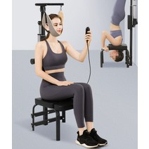 전기 목 견인기 교정기 의자 치료기 목디스크 견인치료기 경추 요추, 표준모델