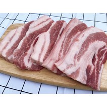 [소잡는구선생]]국내산 한돈1+등급 냉장 삼겹살 구이용 500g/1kg 수육 보쌈 돼지고기 캠핑고기, 한돈삼겹살구이용1kg, 1개