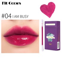 립글로즈 립틴트 면봉 틴트 립밤 착색 타투 립스틱20 개/대 립스틱 Microbrush 코튼 면봉 립 틴트 방수 비, 한개옵션1, 04 04