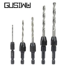 pcb 드릴 비트 0.1 0.2 0.5 0.2mm 인쇄회로 드릴비트 마이크로 3d 프린터 챔버 uv인쇄기 GUSIWU 5pcs 고속 스틸 세트 퀵 체인지 육각 섕크 링 171, 5개
