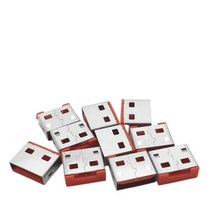 랜스타 USB 포트 보안 잠금장치 커넥터 레드 10개입 LS-USBLOCK-R