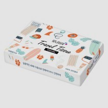 차량용 티슈케이스 걸이형 휴지케이스 선바이저 휴지 걸이 커버 고급PU, 리필용티슈(40매)