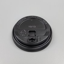 종이컵뚜껑개폐형(블랙)-10/13온스 1박스(1000개), 1박스(1000개), 85파이