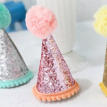 e베이비랜드 블링 요정고깔 1P _ 아기 고깔모자 파티햇, 블링 요정고깔 1P_핑크