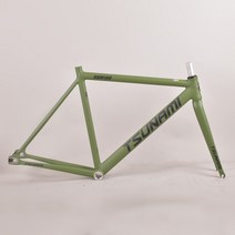 TSUNAMI-SNM100 고정 기어 자전거 700C 알루미늄 프레임 단일 속도 픽시 풀 바이크 트랙 산업용 베어링 휠 V 브레이크 픽스드 픽시109055, 녹색 전체 자전거_52cm(168cm-178cm) |