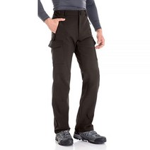TRAILSIDE SUPPLY CO. 남성용 플리스 안감 단열 바지 소프트쉘 바지 방수 및 방풍 네이비 블루 사이즈 S, Small