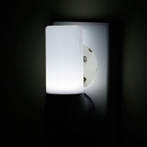 포스아트 LED 취침등 DD 콘센트형 무드등 아기수유등 수면등, 실린더 주광색