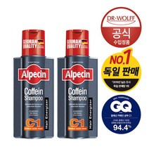 알페신 카페인 샴푸 C1 (모발 강화) 250ml x2, 단품