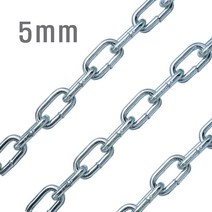 튼튼한 다용도 체인 5mm, 4m, 1개