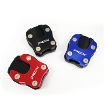 2021년 PCX 사이드스텐드클립 스텐드신발 주차도움 전도방지 사이드발판, 블루  ( 2021년~ )