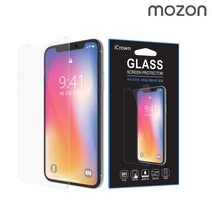 모즈온 1+1+1 프리미엄 9H 강화유리 휴대폰 액정보호필름, 3매입