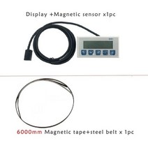 M503 마그네틱 스케일 디스플레이 통합 임베디드 자석 측정 시스템 얼룩 벨트 프로파일이 있는 테이프 112852, M503-6000mm 테이프