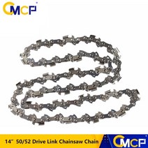 1pc 143939 전기 톱 체인 블레이드 383939 피치 5052 드라이브 링크 전기 톱 블레이드 전기 톱 예비 부품 143939 가이드 바 톱 체인, 14인치 52 드라이브 링크