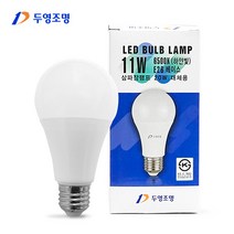 두영 핵세일 LED전구 11W, 주광색, 1개