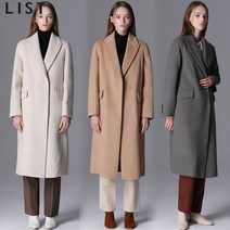 리스트 리스트 미니멀 히든버튼 핸드메이드 코트