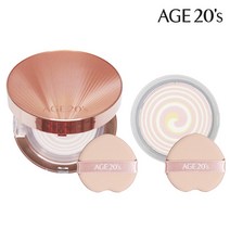 에이지투웨니스 AGE20S 볼륨에센스 엔젤링 톤업팩트 핑크 블루 본품 세트, 톤업팩트 핑크 본품1개 리필1개