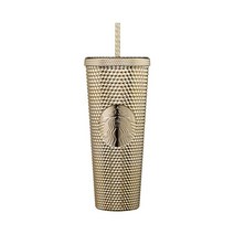 스타벅스 22 홀리데이 스터드 골드 콜드컵 710ml