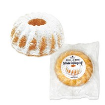 왕관 케이크 스페인 화이트 구겔호프 400gx2 디저트간식, 2개, 400g