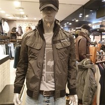 버커루 NC12 시레 하이넥 점퍼-C그레이 B215Z2120P