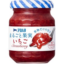 사과 블루베리 콩포트 딸기 아오하타 통째로 과일 125g×3개, 3개, 125g, 아오하타 통째로 과일 딸기 125g×3개