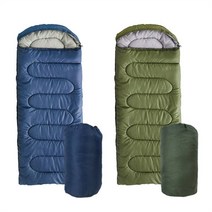 경량침낭 차박침낭 백패킹 동계 혹한기 극동계 겨울용 1인용, 카키, 카키