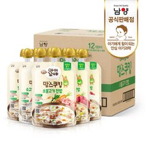 남양유업 남양 맘스쿠킹 이유식 혼합 10개 쇠고2닭백2된2소불2순2, 소불2+쇠고기2+된장2+닭백숙2+순두부2