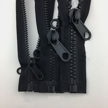 60-300cm 5 8 10 양면 지퍼 풀러 헤드 수지 수리 키트 외부 텐트 DIY 의류 바느질 액세서리, 01 Black_03 10 #_04 100cm
