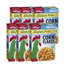 켈로그 콘 플레이크 글루텐 프리 270g Kelloggs Corn Flakes Cereal, 6팩