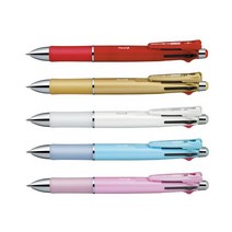 (제브라) 클립온 멀티펜 4색 볼펜 샤프 혼합펜 B4SA2 B4SA3, 로즈핑크(US)