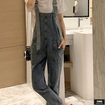 가바바 여성 빅사이즈 청바지 멜빵이라고 다같은 멜빵은 아니잖아 데님바지 G47595