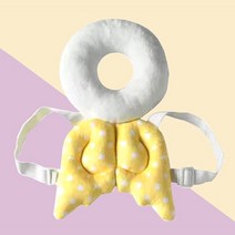 [iwoori] 뒤쿵이 천사날개 노랑 머리쿵방지 보호 쿠션