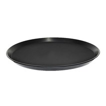 논슬립 원형 카페쟁반 트레이 30.4cm 블랙