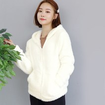 사입자몰 F964 솜털 후드 후리스 양털 점퍼 후드털점퍼