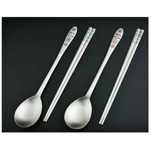 연꽃과거북 칠보 특 은수저 80% 1벌 보증서 명절 예단 칠순 설날 제사 차례 상감 도금 고급 귀빈 판촉 외국인 단체 회사 선물 은수저가격 답례 관공서 인쇄 가능 사은품 증정 무료, 1set, (청색)수저+저분+고급케이스