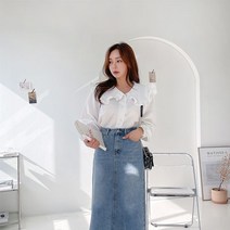[봄신상/데이트룩] 프릴 블라우스