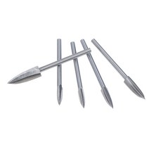 목공방 나무 홈파기 3mm 생크 3-8mm 밀링 커터 흰색 강철 날카로운 가장자리 목공 도구 세 블레이드 조각 칼, [05] 3x8