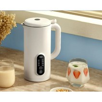 두유 제조기 죽 만들기 미니 두유기 이유식 메이커 콩물 두부 만드는 기계 가정용, 그린-500ML 10개블레이드