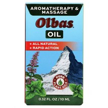 Olbas Therapeutic 아로마테라피 마사지 오일 10ml(0.32fl oz)옵션확인필수