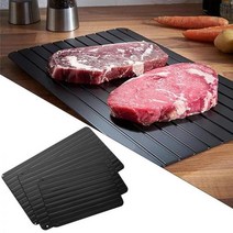 해동 트레이 1 개 빠른 해동 식품 고기 및 과일 용 냉동 빠른 해동 보드 세척 용이 홈 주방 액세서리, L