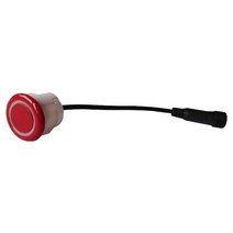 자동 주차 모니터 감지기 유도 시스템 부품 12V 23mm 프로브 센서, 빨간색