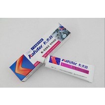 실리콘 서멀 고열 내열 구리스 오일 2pcs kafuter 80g k-5203 led 열 전도성 cpu 본딩 접착제 열 붙여 넣기 계수 1.2 흰색, 없음