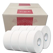 MCR302821대용량 점보롤 화장지 휴지 점보롤티슈 업소용 화장실휴지 나이스 230m 2겹 16롤, 1