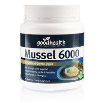 Good Health 초록입홍합 6000mg 오메가3함유 뉴질랜드직배송 부모님선물 300정 1개