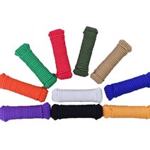 패러글라이딩장비 패러글라이딩자격증 행글라이딩 dia.3mm4mm paracord 끈 생존 코드 원 코어 솔리드 야외 캠핑 등반 하이킹 diy 팔찌, 주황색, 30m - dia.4mm